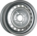 Trebl 4700 5.5x13/4x100 D57.1 ET38 Silver