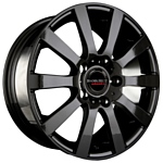 Borbet C2C 8x18/5x130 D71.6 ET50 Black Glossy