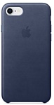 Apple Leather Case для iPhone 8 / 7 Midnight Blue Apple Leather Case для iPhone 8 / 7 Midnight Blue