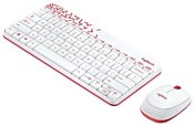 Logitech MK240 Nano White-Red USB