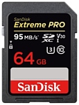 SanDisk Extreme Pro SDXC UHS Class 3 V30 95MB/s 64GB