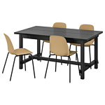 Ikea Нордвикен/Лейф-Арне (черный/брур-инге черный) 593.051.79 Ikea Нордвикен/Лейф-Арне (черный/брур-инге черный) 593.051.79