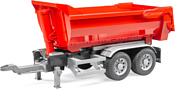 Bruder Half Pipe Trailer for Trucks Vehicle 03923 (красный)