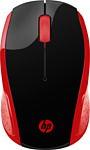 HP Wireless Mouse 200 black/red