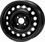 Eurodisk 53A45D ED 5.5x14/4x100 D57.1 ET45 Black