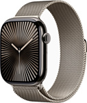 Apple Watch Series 10 46 мм (титановый корпус, миланский ремешок)