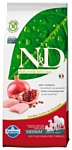 Farmina (0.8 кг) N&D Grain-Free Canine Chicken & Pomegranate Adult Medium