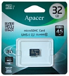Apacer microSDHC Class 10 UHS-I U1 (R45 MB/s) 32GB