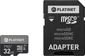 Platinet PMMSD32UIII 32GB + адаптер