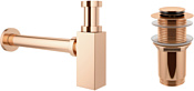 Wellsee Drainage System 182112002 (сифон, донный клапан, розовое золото)