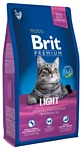 Brit (8 кг) Premium Light Cat