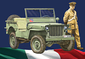 Italeri 6355 Willys Jeep 1/4 Ton 4X4 Arma Dei Carabinieri