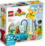 LEGO Duplo 10985 Ветряная турбина и электромобиль