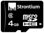 Strontium microSDHC Class 6 4GB