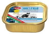 Зоогурман Мясное ассорти для кошек Говядина с птицей (0.300 кг) 1 шт.