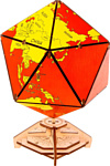 EWA Глобус-икосаэдр (красный)