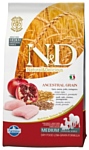 Farmina (2.5 кг) N&D Low-Grain Canine Chicken & Pomegranate Adult Medium