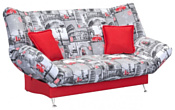 Настоящая мебель Санта London AAA0315002 (серый/красный)