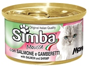 Simba Мусс для кошек с лососем и креветками (0.085 кг) 1 шт.