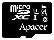 Apacer microSDXC Card Class 10 UHS-I U1 64GB