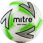Mitre Futsal Impel A0029WC5 (4 размер, белый/зеленый/серый)