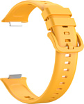 Rumi силиконовый для Huawei Watch FIt 2 (льняной желтый)