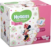 Huggies Ultra Comfort 5 (12-22 кг) для девочек 105 шт.