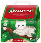 AromatiCat Древесный Комкующийся Premium 5л