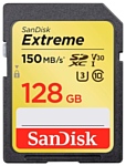 SanDisk Extreme SDXC Class 10 UHS Class 3 V30 150MB/s 128GB