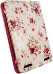 Tuff-Luv Slim Book-Style fabric case cover - Beige (J6_6)
