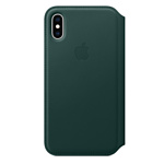 Apple Leather Folio для iPhone XS Forest Green