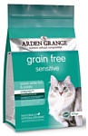 Arden Grange (0.4 кг) Adult Cat Sensitive океаническая белая рыба и картофель сухой корм беззерновой, для взрослых кошек с деликатным желудком и/или чувствительной кожей