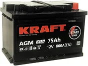 KRAFT AGM R+ (75Ah)