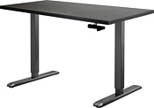 ErgoSmart Manual Desk Special 1360x800x36 мм (дуб мореный/черный)