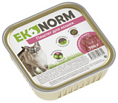 Ekonorm (0.1 кг) 1 шт. Паштет с телятиной и сердцем