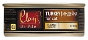 CLAN De File Индейка для кошек (0.1 кг) 96 шт.