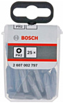 Bosch 2607002797 25 предметов