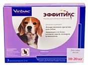 Virbac Эффитикс капли для собак 10-20 кг
