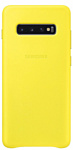 Samsung Leather Cover для Samsung Galaxy S10 Plus (желтый)