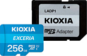 Kioxia Exceria microSDXC LMEX1L256GG2 256GB (с адаптером)