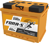 Fora-S 6СТ-60 L+ (60Ah)