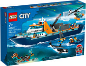 LEGO City 60368 Корабль исследователей Арктики