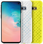 Samsung Pattern Cover для Samsung Galaxy S10e (белый/желтый)