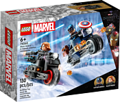 LEGO Marvel Super Heroes 76260 Черная вдова и Капитан Америка на мотоциклах