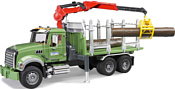 Bruder MACK Granite Timber truck with 3 trunks 02824 Bruder MACK Granite Timber truck with 3 trunks 02824