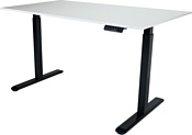 ErgoSmart Electric Desk (альпийский белый/черный)