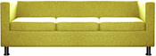 Brioli Билли трехместный (рогожка, J9 желтый)