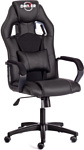 TetChair Driver (иск. кожа/ткань, черный/черный)