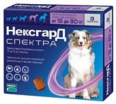 Фронтлайн (Merial) НексгарД Спектра собаки 15-30 кг