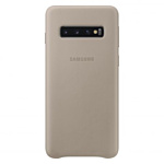 Samsung Leather Cover для Samsung Galaxy S10 (серый)